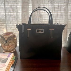 Kate Spade Dawn Nylon Bag (Black) - Medium